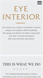 Mobile Screenshot of eyeinterior.com
